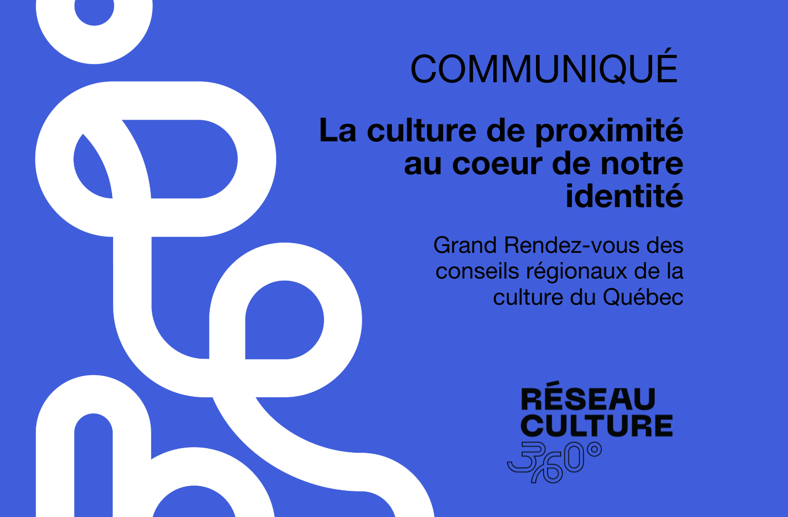COMMUNIQUÉ / Grand Rendez-vous des CRC : La culture de proximité au coeur de l'identité de nos collectivités